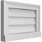 Ekena Millwork Vertical Surface Mount PVC Gable Vent w/ 2"W x 2"H , Brickmould Sill Frame, 18"W x 12"H GVPVE18X1203SN - alternate 2